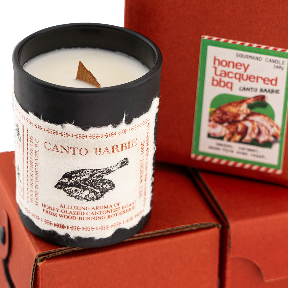 'Canto Barbie' Gourmand Candle with Chili Oil Bundle Set